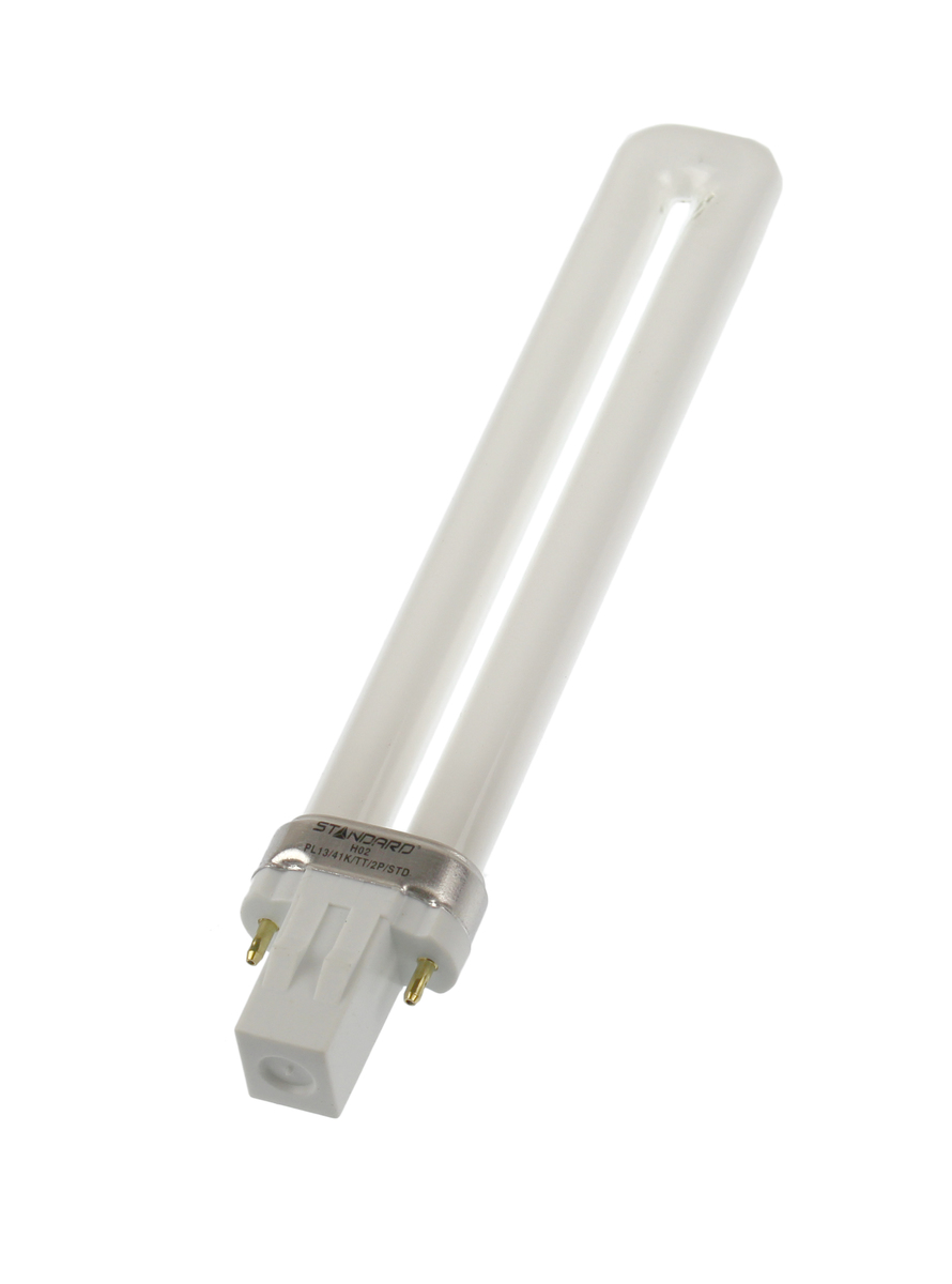 CF13DS/841 - Genuine OEM Universal 13W TT Compact Fluorescent Lamp, Magnetic, 4100K